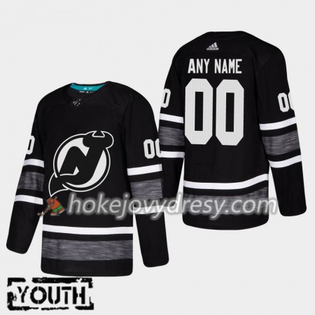 Dětské Hokejový Dres New Jersey Devils Personalizované Černá 2019 NHL All-Star Adidas Authentic